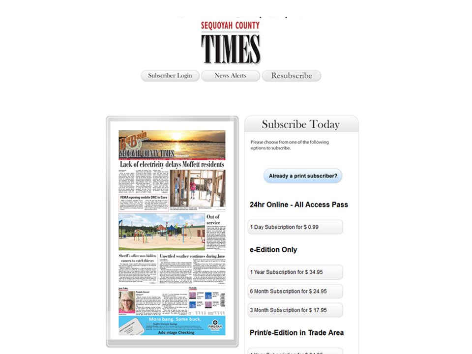 Sequoyah County Times e-Edition