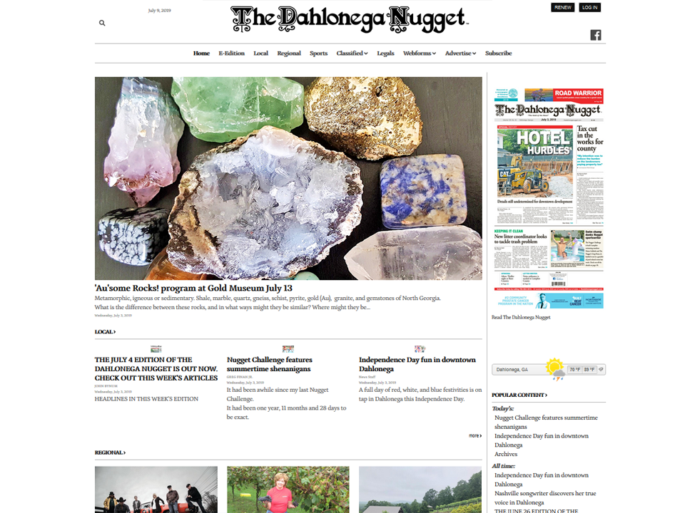The Dahlonega Nugget