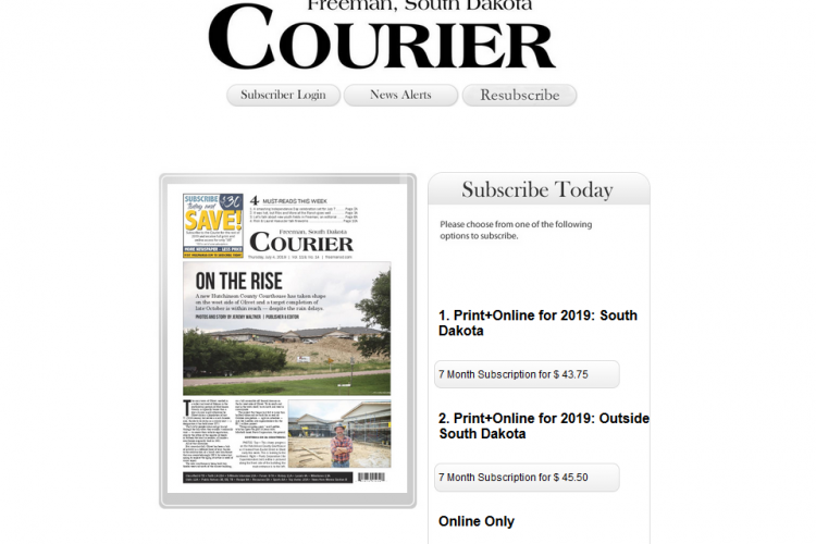Freeman Courier e-Edition