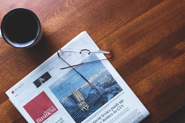 Production services for print newspapers